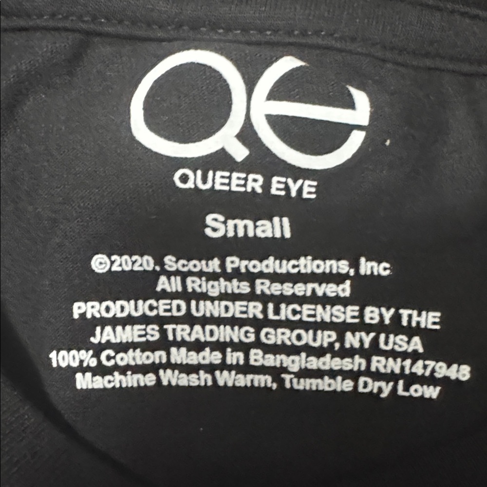 Queer Eye Rainbow Choose Kindness Tee Black - Picture 2 of 3